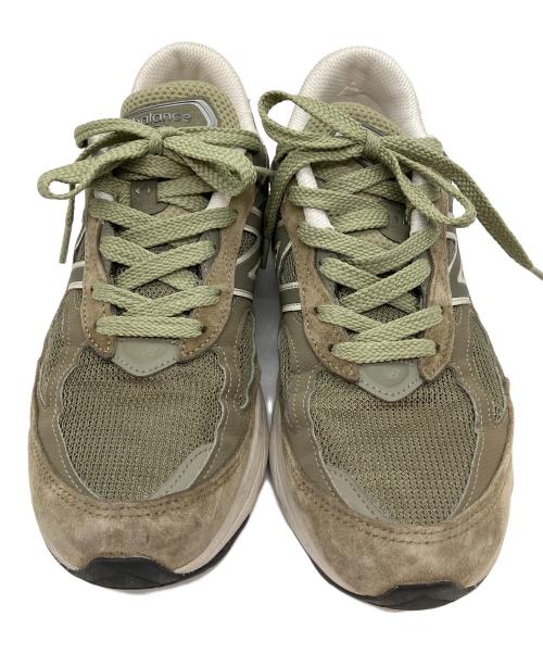 NEW BALANCE（ニューバランス）NEW BALANCE (ニューバランス) U990TB6 TRUE CAMO ローカットスニーカー グリーン×グレー サイズ:SIZE 27cmの古着・服飾アイテム