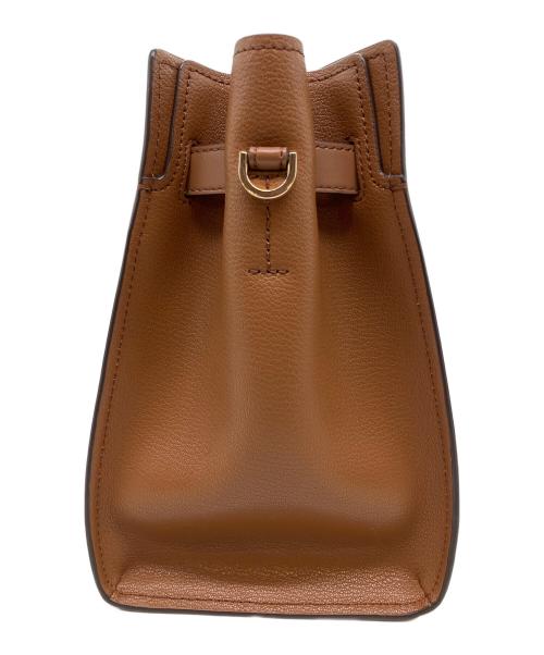 MICHAEL KORS（マイケル・コース）MICHAEL KORS (マイケル・コース) HAMILTON サッチェル スモール ブラウンの古着・服飾アイテム