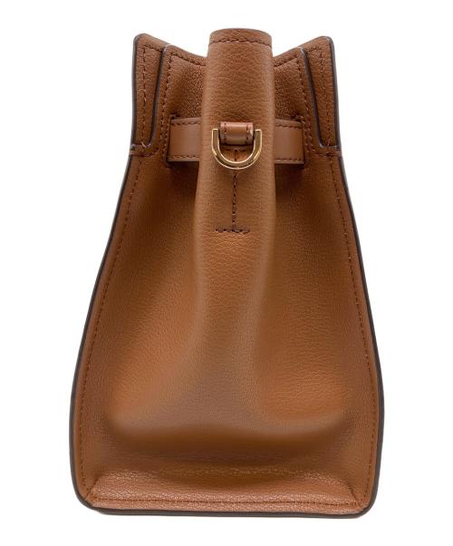 MICHAEL KORS（マイケル・コース）MICHAEL KORS (マイケル・コース) HAMILTON サッチェル スモール ブラウンの古着・服飾アイテム