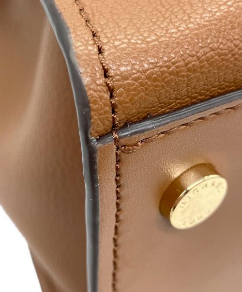 MICHAEL KORS（マイケル・コース）MICHAEL KORS (マイケル・コース) HAMILTON サッチェル スモール ブラウンの古着・服飾アイテム