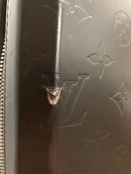 LOUIS VUITTON（ルイ ヴィトン）LOUIS VUITTON (ルイ ヴィトン) モノグラム グラセ エルヴィン ビジネスバッグ ブラウンの古着・服飾アイテム