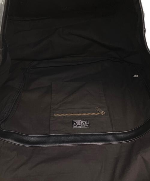 CRIMIE（クライミー）CRIMIE (クライミー) レザーメッセンジャーバッグ　ショルダーバッグ ブラックの古着・服飾アイテム