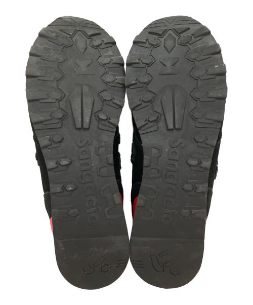 Sangacio（サンガッチョ）Sangacio (サンガッチョ) にゅ〜ず BLACK REDスニーカー ブラック サイズ:SIZE 28.5cmの古着・服飾アイテム