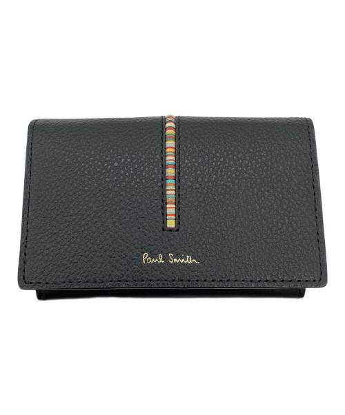 PAUL SMITH（ポールスミス）PAUL SMITH (ポールスミス) カードケース ブラックの古着・服飾アイテム