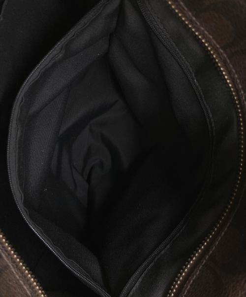 COACH（コーチ）COACH (コーチ) シグネチャー　トートバッグ ブラウンの古着・服飾アイテム