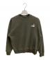 THE NORTH FACE（ザ ノース フェイス）の古着「ズーピッカークルー スウェット」｜オリーブ