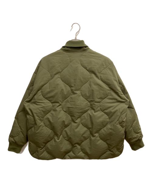 solamonat poche（ソラモナ ポッシェ）solamonat poche (ソラモナ ポッシェ) ダウンジャケット グリーン サイズ:SIZE Freeの古着・服飾アイテム