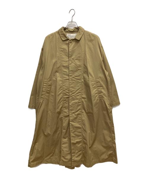 HARVESTY（ハーベスティー）HARVESTY (ハーベスティー) オーバーコート ベージュ サイズ:SIZE 1の古着・服飾アイテム