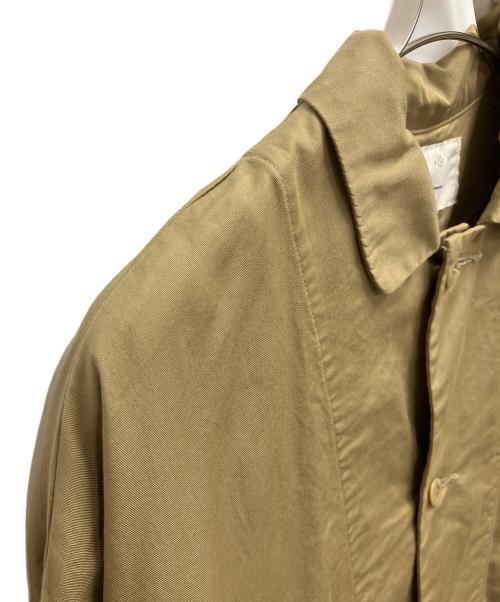 HARVESTY（ハーベスティー）HARVESTY (ハーベスティー) オーバーコート ベージュ サイズ:SIZE 1の古着・服飾アイテム