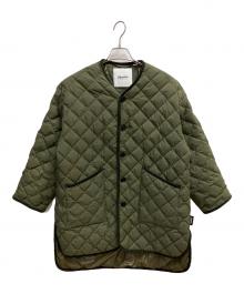 Gymphlex（ジムフレックス）の古着「キルティングジャケット」｜オリーブ