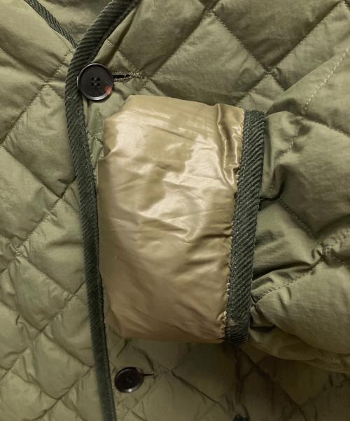 Gymphlex（ジムフレックス）Gymphlex (ジムフレックス) キルティングジャケット オリーブ サイズ:SIZE 14の古着・服飾アイテム