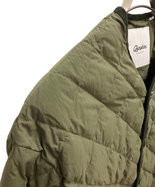 Gymphlex（ジムフレックス）Gymphlex (ジムフレックス) キルティングジャケット オリーブ サイズ:SIZE 14の古着・服飾アイテム