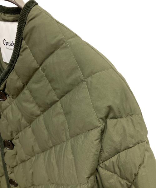 Gymphlex（ジムフレックス）Gymphlex (ジムフレックス) キルティングジャケット オリーブ サイズ:SIZE 14の古着・服飾アイテム