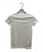 JIL SANDER+ジルサンダープラス）の古着「コットンクルーネックTシャツ 半袖Tシャツ」｜ホワイト