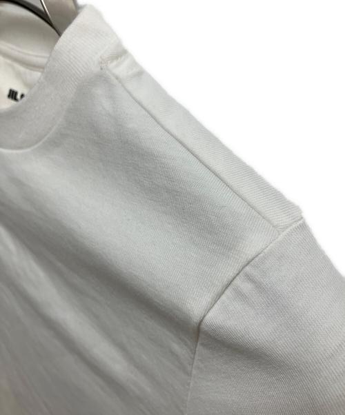 JIL SANDER+（ジルサンダープラス）JIL SANDER+ (ジルサンダープラス) コットンクルーネックTシャツ 半袖Tシャツ ホワイト サイズ:SIZE XSの古着・服飾アイテム