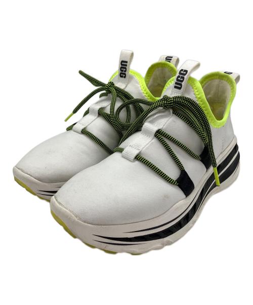 UGG Australia（アグ オーストラリア）UGG Australia (アグ オーストラリア) LACE RUNNER ホワイト×グリーン サイズ:SIZE 23cmの古着・服飾アイテム