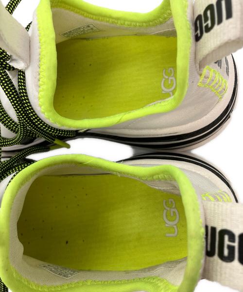 UGG Australia（アグ オーストラリア）UGG Australia (アグ オーストラリア) LACE RUNNER ホワイト×グリーン サイズ:SIZE 23cmの古着・服飾アイテム