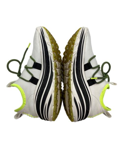 UGG Australia（アグ オーストラリア）UGG Australia (アグ オーストラリア) LACE RUNNER ホワイト×グリーン サイズ:SIZE 23cmの古着・服飾アイテム