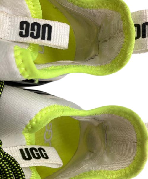 UGG Australia（アグ オーストラリア）UGG Australia (アグ オーストラリア) LACE RUNNER ホワイト×グリーン サイズ:SIZE 23cmの古着・服飾アイテム