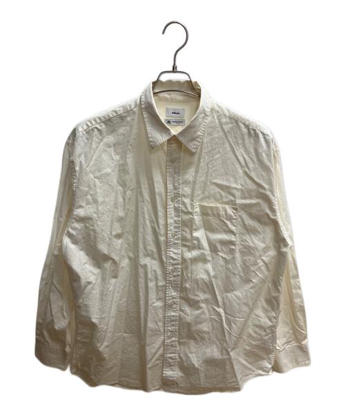 ALLEGE（アレッジ）ALLEGE (アレッジ) THOMAS MASON (トーマスメイソン) Standard Shirt 長袖シャツ ベージュ サイズ:SIZE 4 /SIZE XLの古着・服飾アイテム