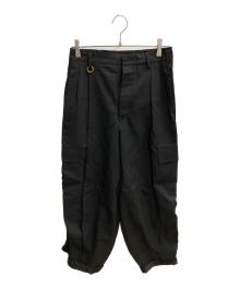 SOSHIOTSUKI（ソウシ オオツキ）の古着「NORFOLK CARGO TROUSERS カーゴパンツ」｜ブラック