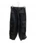 SOSHIOTSUKI (ソウシ オオツキ) NORFOLK CARGO TROUSERS カーゴパンツ ブラック サイズ:SIZE 44：12000円