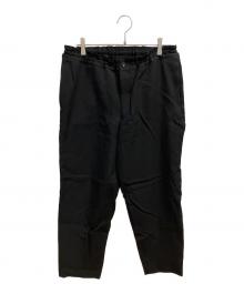 COMME des GARCONS HOMME PLUS（コムデギャルソンオムプリュス）の古着「ウールパンツ スラックス」｜ブラック