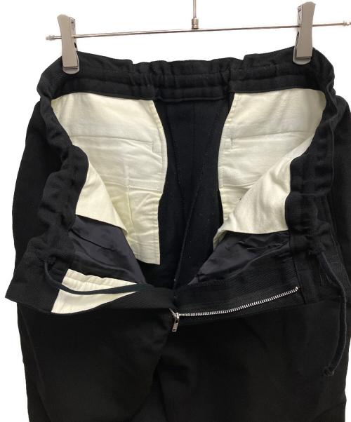 COMME des GARCONS HOMME PLUS（コムデギャルソンオムプリュス）COMME des GARCONS HOMME PLUS (コムデギャルソンオムプリュス) ウールパンツ スラックス ブラック サイズ:SIZE Mの古着・服飾アイテム