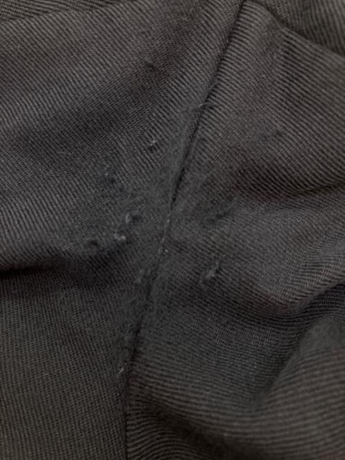 COMME des GARCONS HOMME PLUS（コムデギャルソンオムプリュス）COMME des GARCONS HOMME PLUS (コムデギャルソンオムプリュス) ウールパンツ スラックス ブラック サイズ:SIZE Mの古着・服飾アイテム