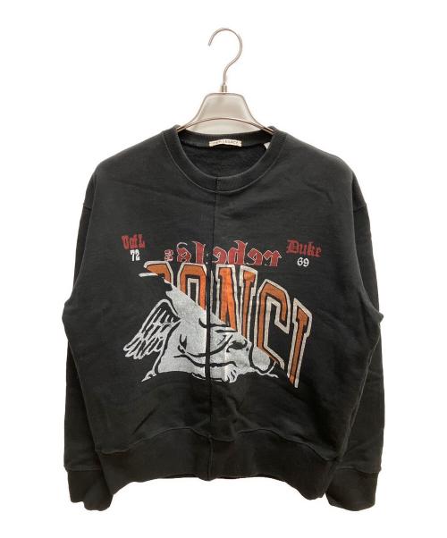 OUR LEGACY（アワーレガシー）OUR LEGACY (アワーレガシー) SLASHED BASE SWEAT スウェット ブラック サイズ:SIZE 48の古着・服飾アイテム