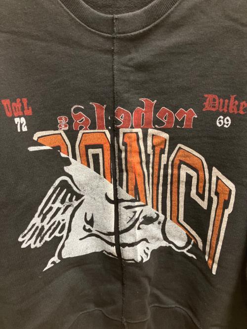 OUR LEGACY（アワーレガシー）OUR LEGACY (アワーレガシー) SLASHED BASE SWEAT スウェット ブラック サイズ:SIZE 48の古着・服飾アイテム