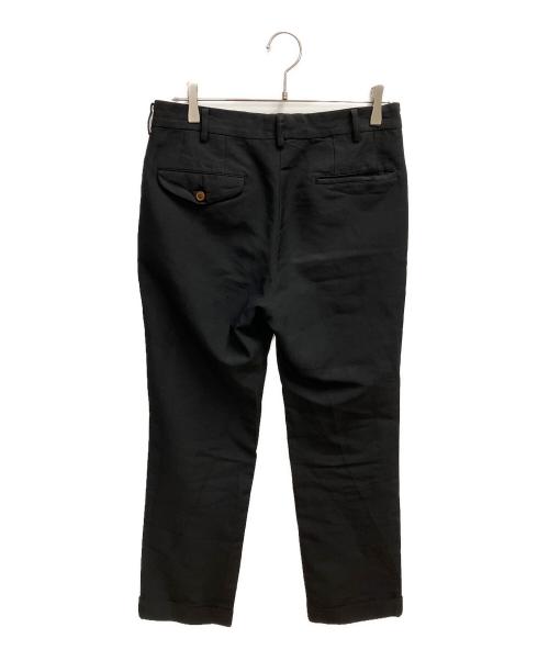 COMME des GARCONS HOMME PLUS（コムデギャルソンオムプリュス）COMME des GARCONS HOMME PLUS (コムデギャルソンオムプリュス) AD2016 スラックス ブラック サイズ:SIZE XSの古着・服飾アイテム