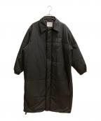 ZARA×SOSHIOTSUKIザラ×ソウシ オオツキ）の古着「TECHNICAL QUILTED COAT 中綿コート」｜ブラック