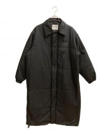 ZARA×SOSHIOTSUKI（ザラ×ソウシ オオツキ）の古着「TECHNICAL QUILTED COAT 中綿コート」｜ブラック