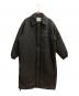 ZARA（ザラ）の古着「TECHNICAL QUILTED COAT 中綿コート」｜ブラック