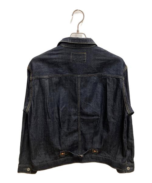 HOUSTON（ヒューストン）HOUSTON (ヒューストン) US COTTON DENIM SHIRT JACKET デニムジャケット インディゴ サイズ:SIZE Mの古着・服飾アイテム