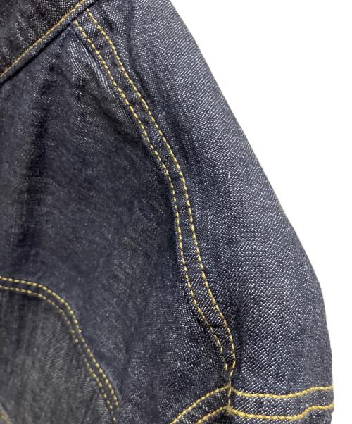 HOUSTON（ヒューストン）HOUSTON (ヒューストン) US COTTON DENIM SHIRT JACKET デニムジャケット インディゴ サイズ:SIZE Mの古着・服飾アイテム