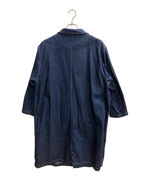 DANTON（ダントン）DANTON (ダントン) WOMEN'S DENIM SHOP COAT デニムコート インディゴ サイズ:SIZE 36の古着・服飾アイテム