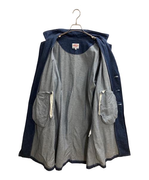 DANTON（ダントン）DANTON (ダントン) WOMEN'S DENIM SHOP COAT デニムコート インディゴ サイズ:SIZE 36の古着・服飾アイテム