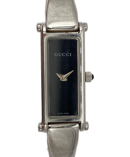 GUCCI（グッチ）GUCCI (グッチ) 腕時計 ブラックの古着・服飾アイテム