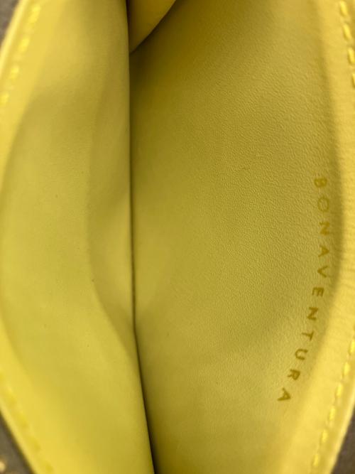 bonaventura（ボナベンチュラ）bonaventura (ボナベンチュラ) ミニジップ ウォレット シュリンクレザー カードケース ベージュの古着・服飾アイテム