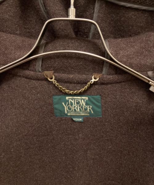 NEWYORKER（ニューヨーカー）NEWYORKER (ニューヨーカー) ダッフルコート ブラウン サイズ:SIZE Mの古着・服飾アイテム