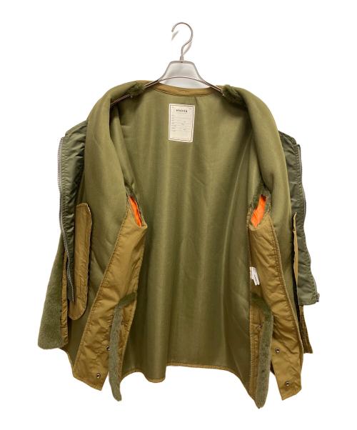 CIAOPANIC TYPY（チャオパニックティピー）CIAOPANIC TYPY (チャオパニックティピー) ファー切替ジャケット オリーブ サイズ:SIZE 1の古着・服飾アイテム