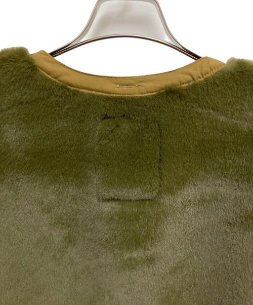 CIAOPANIC TYPY（チャオパニックティピー）CIAOPANIC TYPY (チャオパニックティピー) ファー切替ジャケット オリーブ サイズ:SIZE 1の古着・服飾アイテム