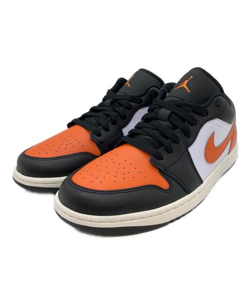 NIKE（ナイキ）NIKE (ナイキ) AIR JORDAN 1 LOW ブラック×オレンジ サイズ:SIZE 28cm 未使用品の古着・服飾アイテム