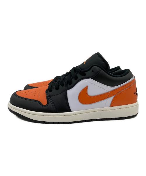 NIKE（ナイキ）NIKE (ナイキ) AIR JORDAN 1 LOW ブラック×オレンジ サイズ:SIZE 28cm 未使用品の古着・服飾アイテム