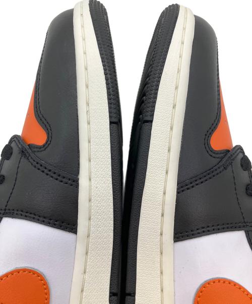 NIKE（ナイキ）NIKE (ナイキ) AIR JORDAN 1 LOW ブラック×オレンジ サイズ:SIZE 28cm 未使用品の古着・服飾アイテム