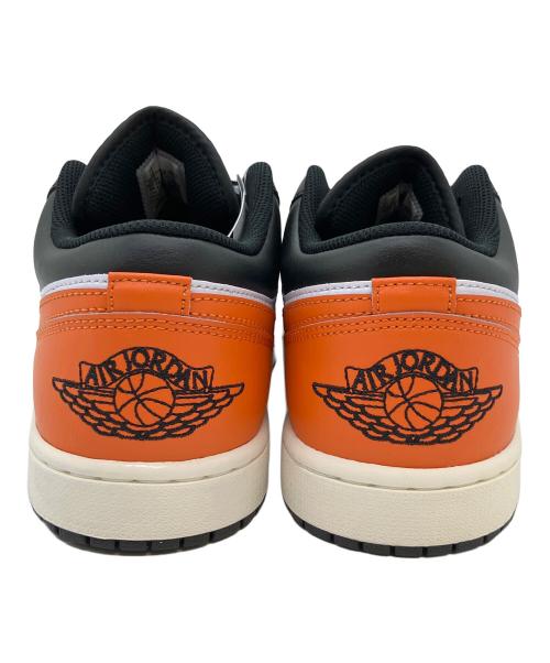 NIKE（ナイキ）NIKE (ナイキ) AIR JORDAN 1 LOW ブラック×オレンジ サイズ:SIZE 28cm 未使用品の古着・服飾アイテム