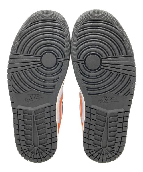NIKE（ナイキ）NIKE (ナイキ) AIR JORDAN 1 LOW ブラック×オレンジ サイズ:SIZE 28cm 未使用品の古着・服飾アイテム