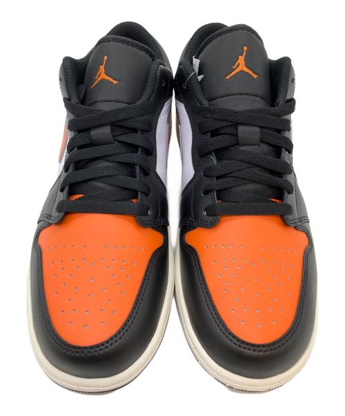 NIKE（ナイキ）NIKE (ナイキ) AIR JORDAN 1 LOW ブラック×オレンジ サイズ:SIZE 28cm 未使用品の古着・服飾アイテム